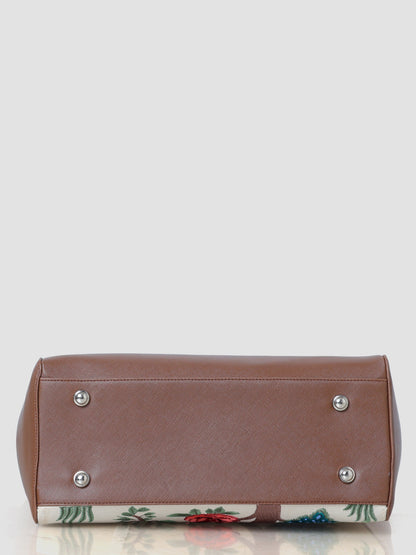 Morbagh Majesty Carryall Embroidered Tote