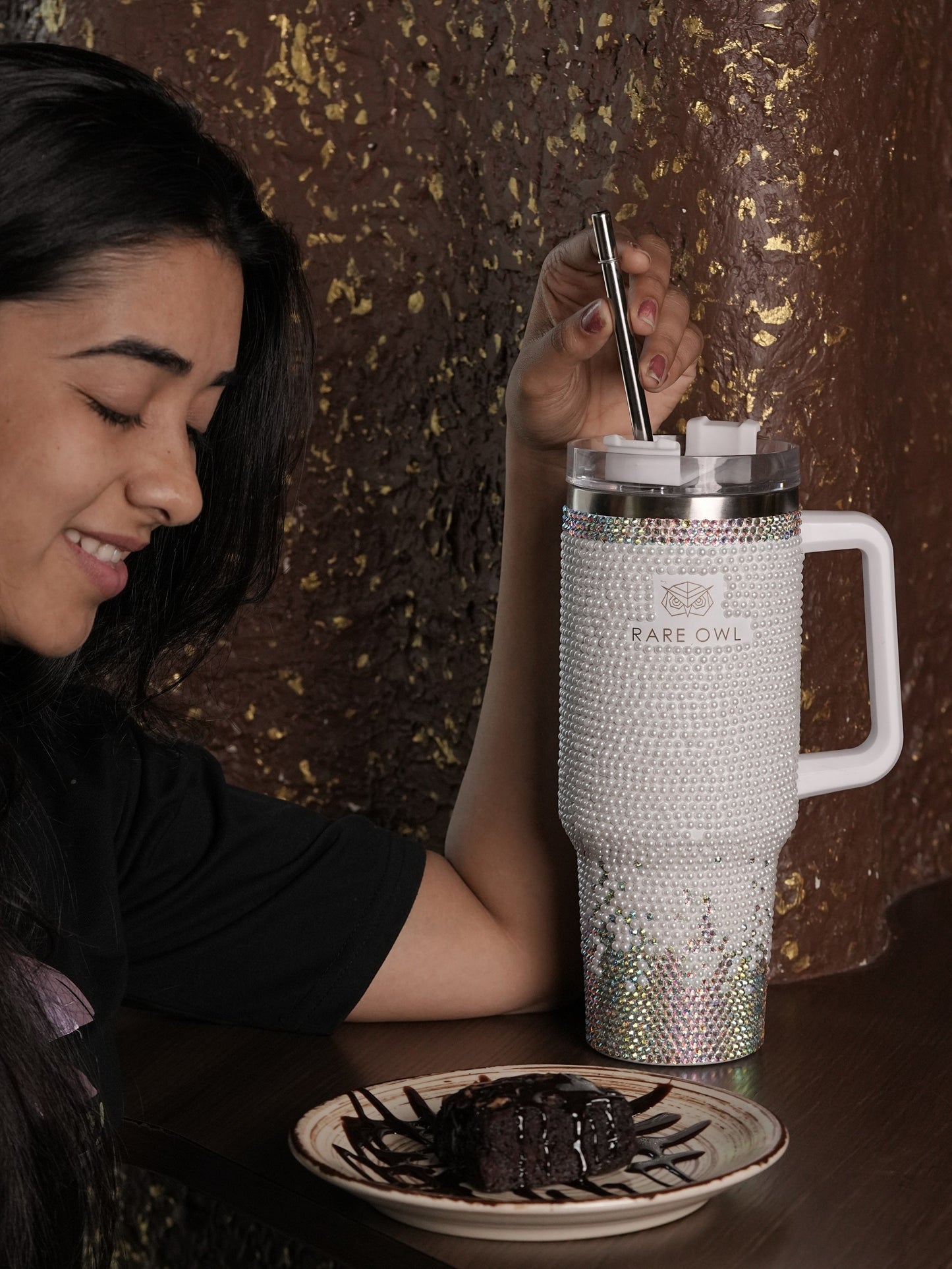 Crystal Luxe Handmade Rhinestone Customized Tumbler