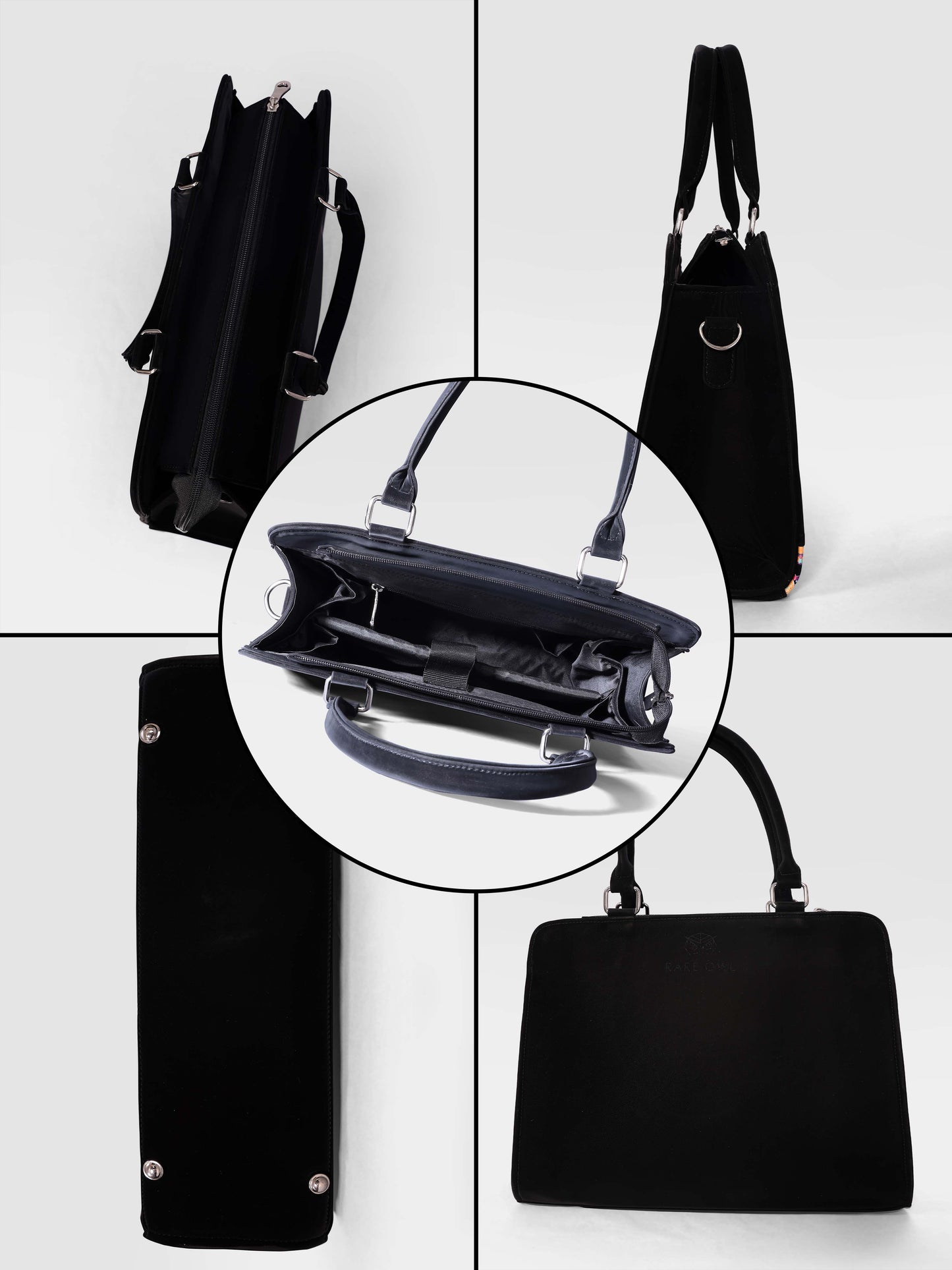 Reflective Charm Customized Tote Bag for Women | Rare Canvas