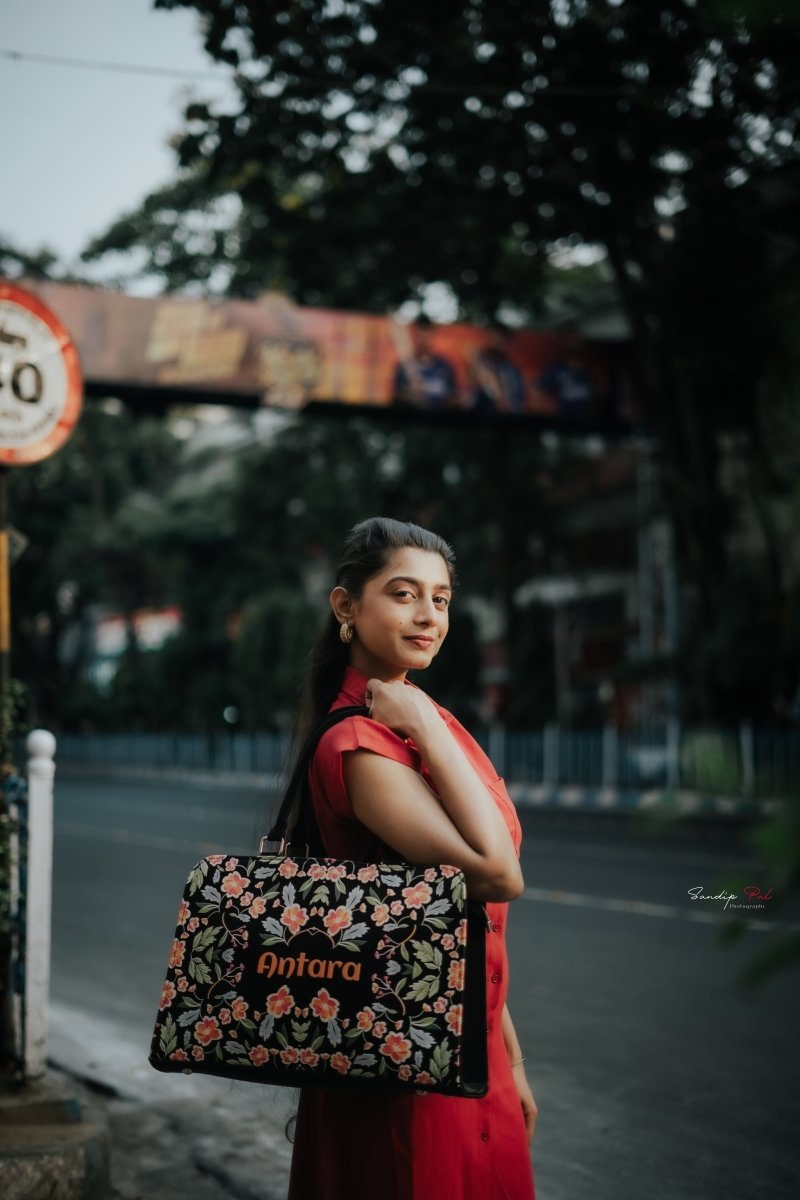 Blooming Art Customized Tote Bag for Women | Rare Canvas