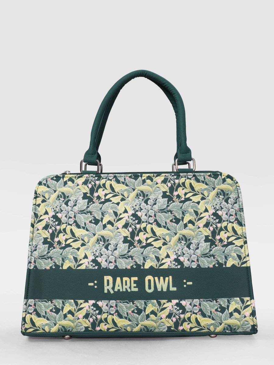 Botanical Grace Customized Tote Bag for Women | Rare Canvas