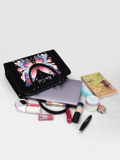 Butterfly Elegance Customized Tote Bag for Women | Rare Minimal