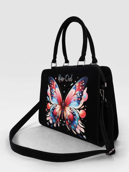 Butterfly Elegance Customized Tote Bag for Women | Rare Minimal