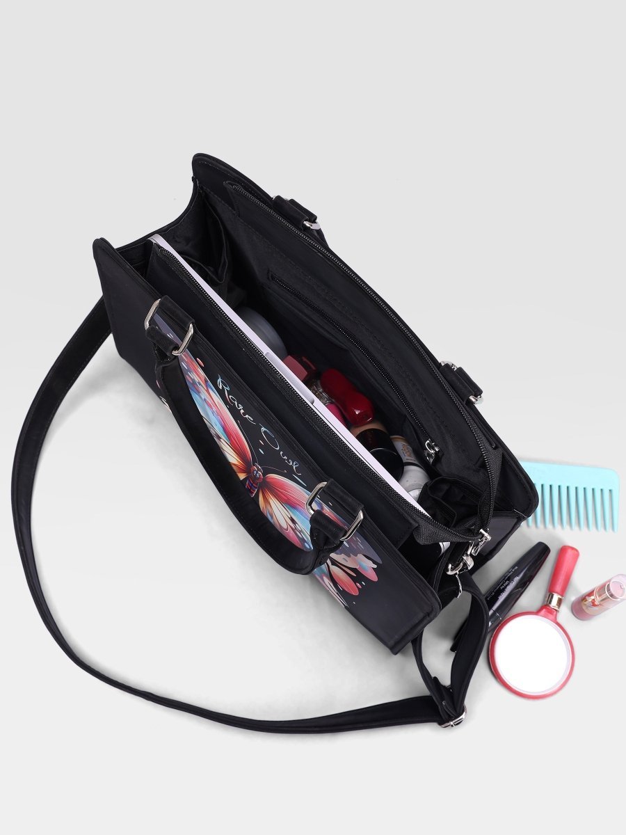 Butterfly Elegance Customized Tote Bag for Women | Rare Minimal