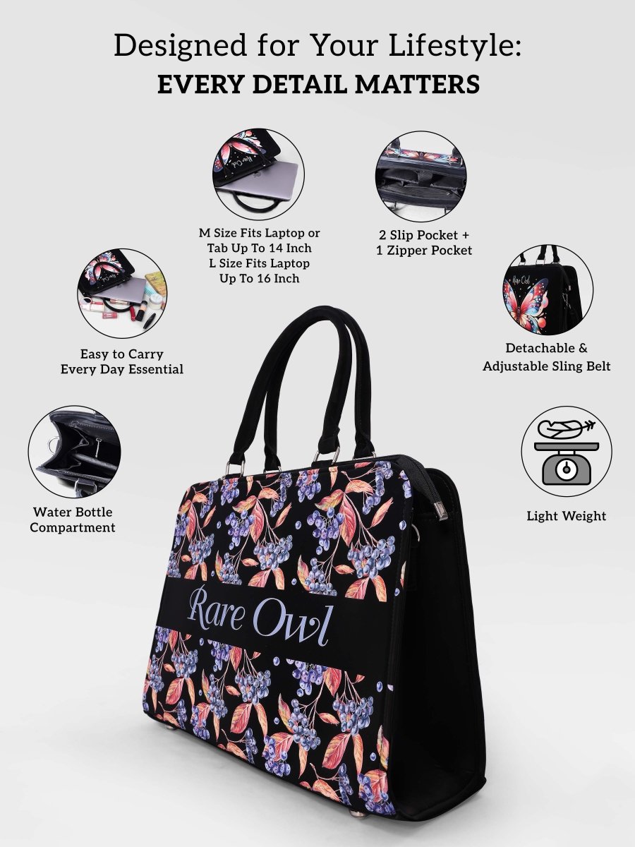 Cherry Orchard Customized Tote Bag for Women | Rare Canvas