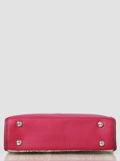 Crimson Bloom Curve Sling Bag