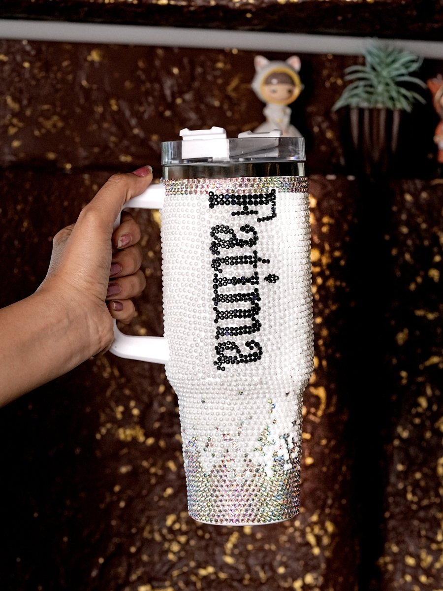 Crystal Luxe Handmade Rhinestone Customized Tumbler