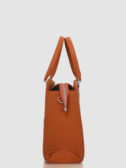 Earthy Elegance Customized Embroidery Tote Bag