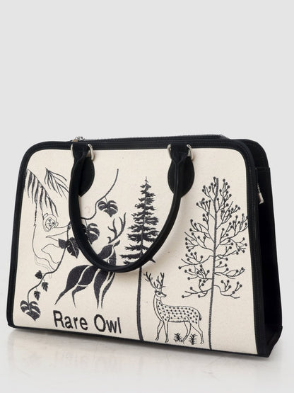 Forest Reverie Customized Embroidery Tote Bag