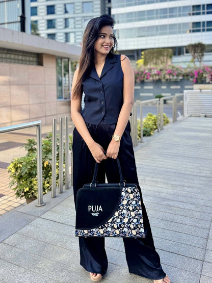 Garden Symphony Customized Tote Bag for Women | Rare Curve