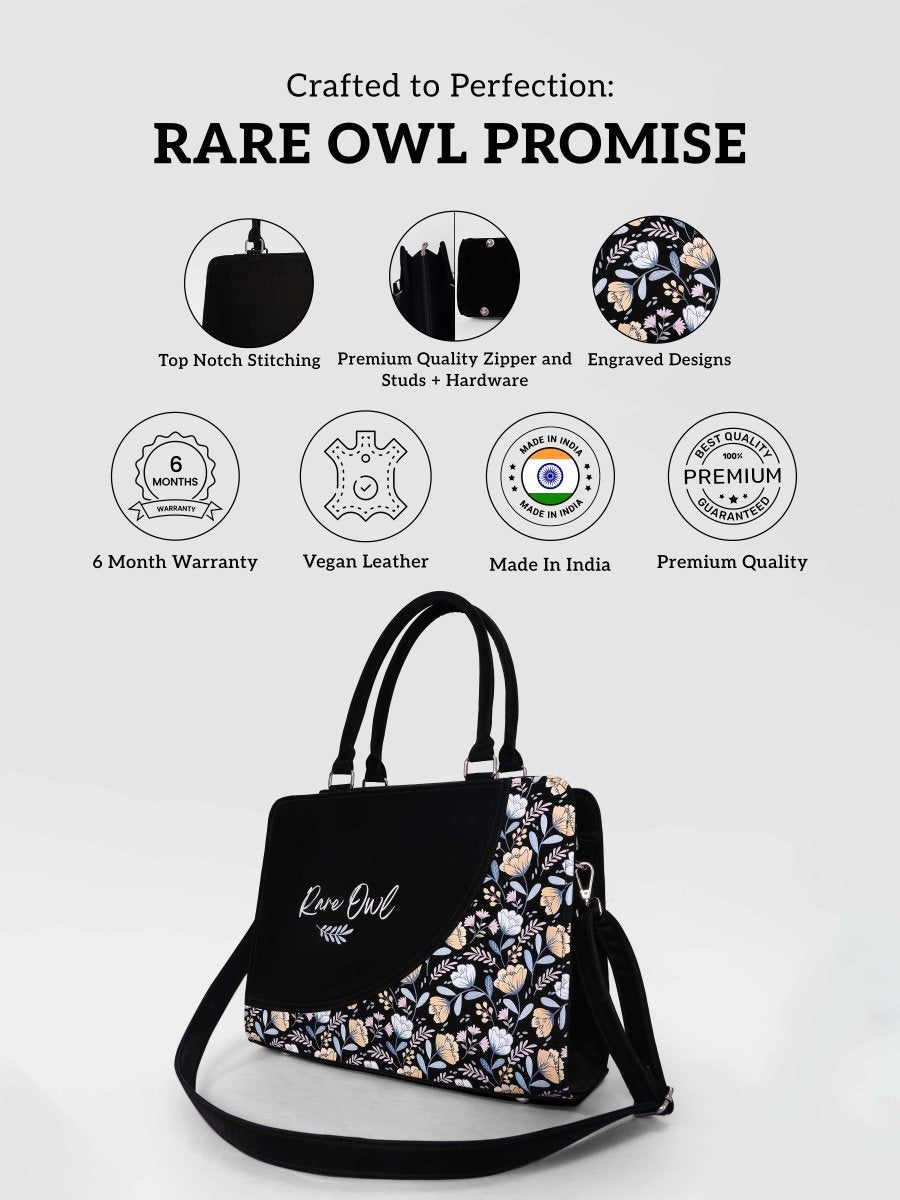 Garden Symphony Customized Tote Bag for Women | Rare Curve