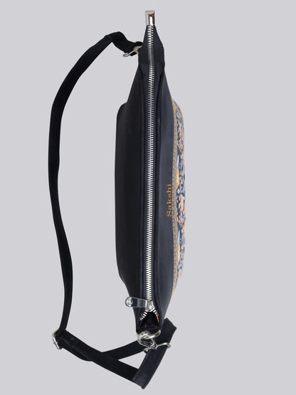 Golden Bloom Sling Bag