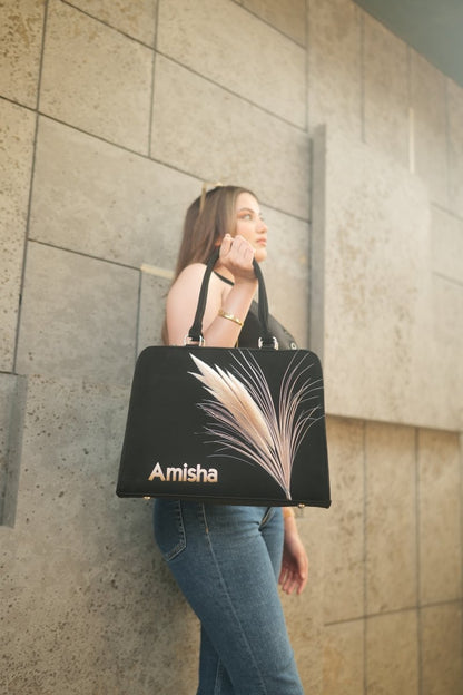 Golden Grain Customized Tote Bag for Women | Rare Minimal