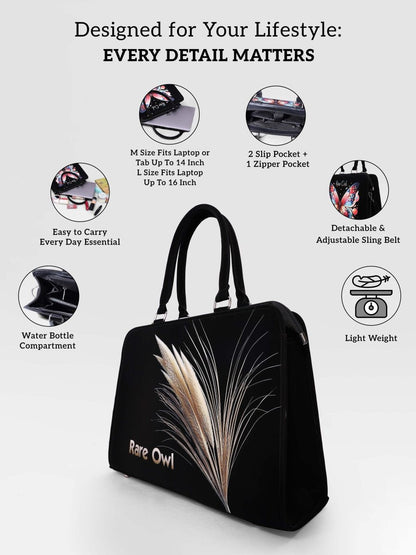 Golden Grain Customized Tote Bag for Women | Rare Minimal