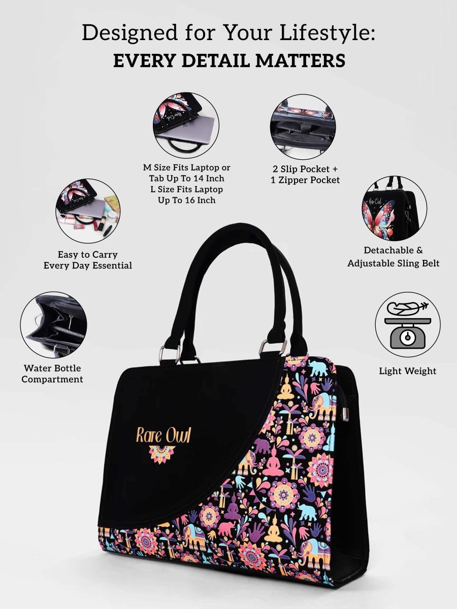 Harmony Haven Customized Tote Bag for Women | Rare Curve