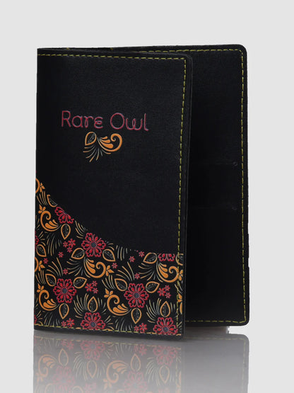 Henna Petals Customized Passport Cover