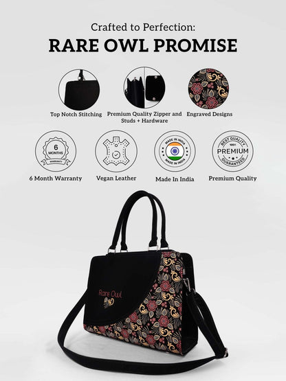 Henna Petals Customized Tote Bag for Women | Rare Curve