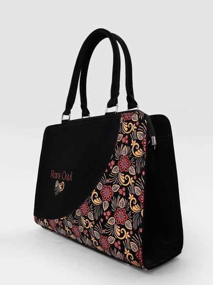 Henna Petals Customized Tote Bag for Women | Rare Curve