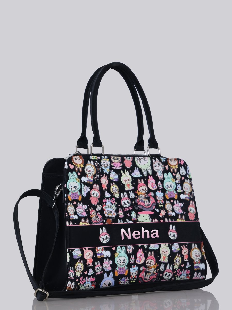 Labubu The Monster Customized Tote Bag for Women | Rare Canvas