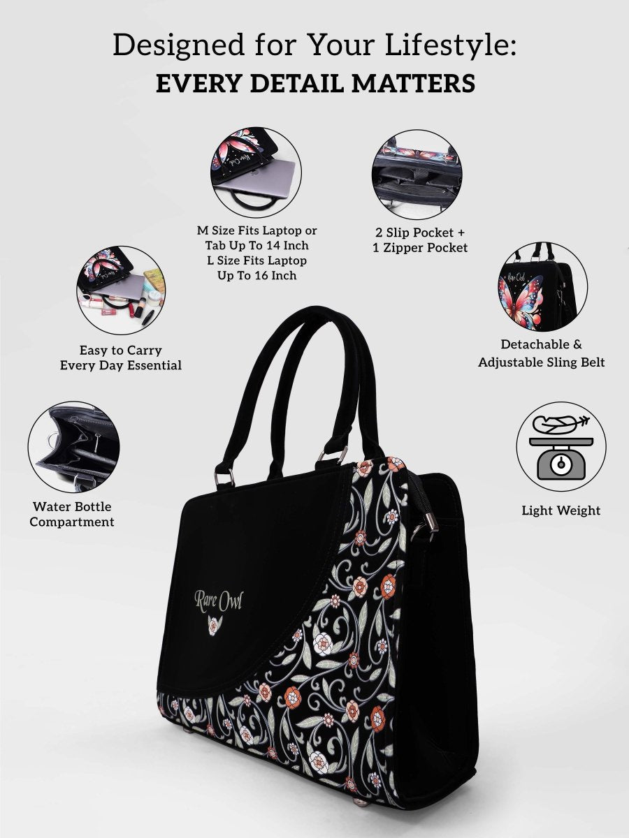 Leafy Serenity Customized Tote Bag for Women | Rare Curve