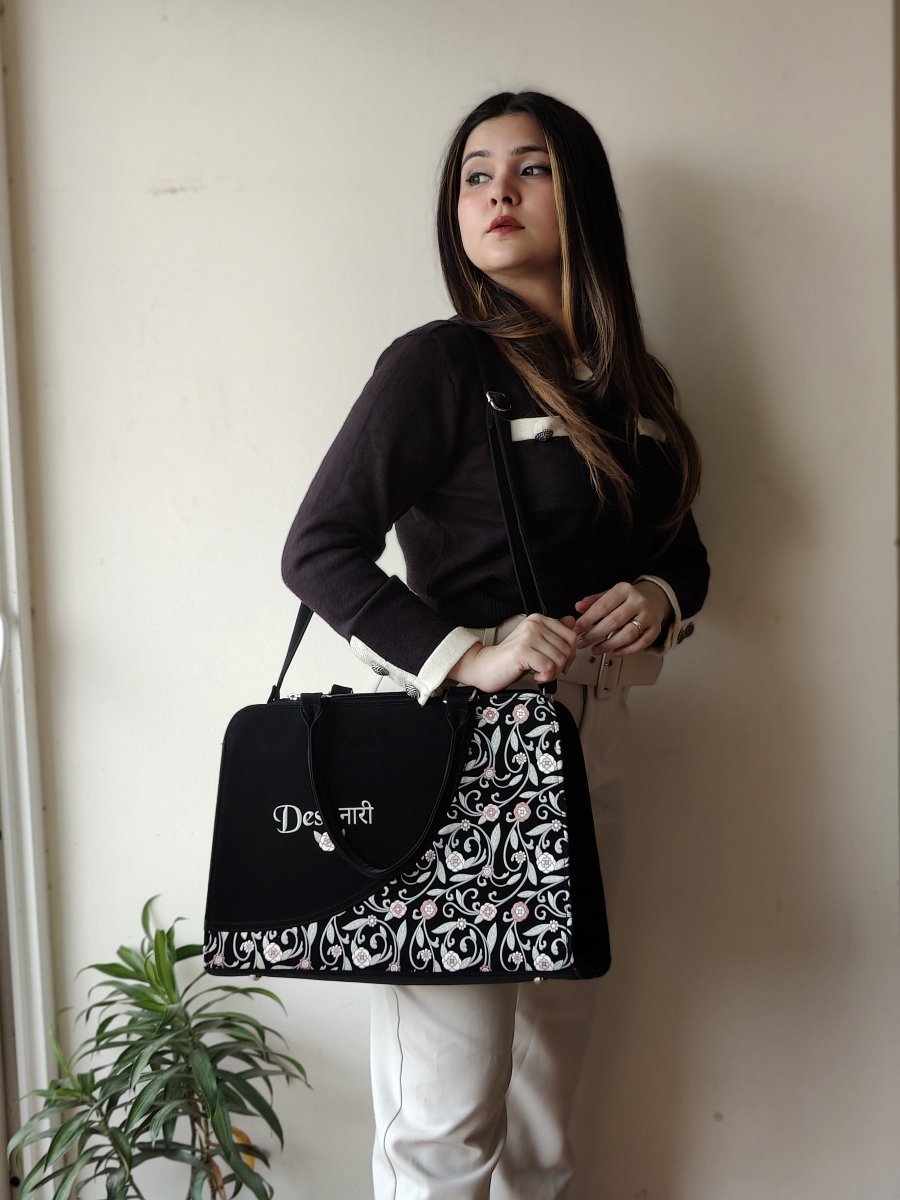 Leafy Serenity Customized Tote Bag for Women | Rare Curve
