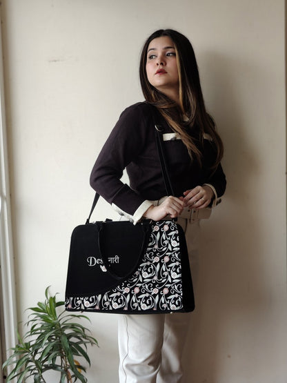 Leafy Serenity Customized Tote Bag for Women | Rare Curve