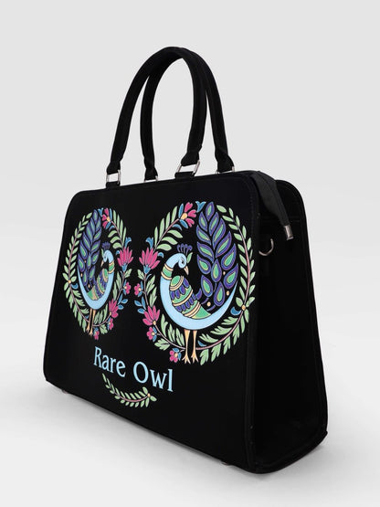 Majestic Peacock Customized Tote Bag for Women | Rare Minimal