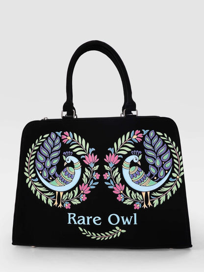 Majestic Peacock Customized Tote Bag for Women | Rare Minimal
