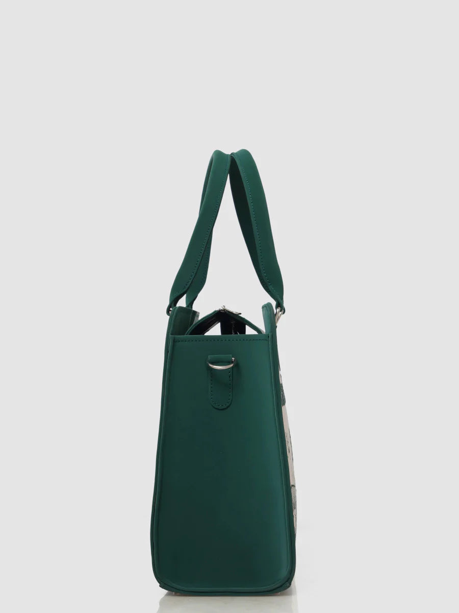 Meadow Bloom Customized Embroidery Tote Bag