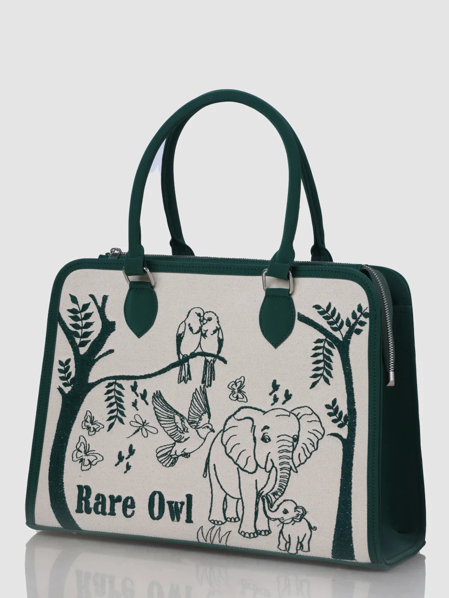 Nature’s Bond Customized Embroidery Tote Bag