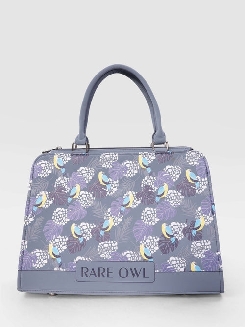 Parrot & Leaf Serenity Customized Tote Bag for Women | Rare Canvas