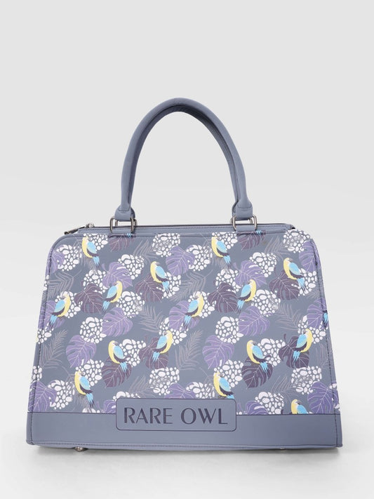 Parrot & Leaf Serenity Customized Tote Bag for Women | Rare Canvas