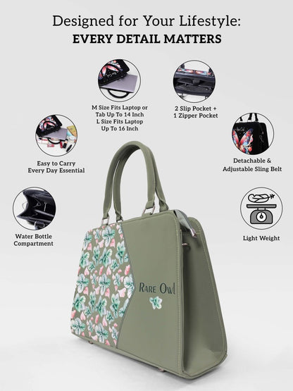 Petal & Space Customized Tote Bag for Women | Rare Canvas