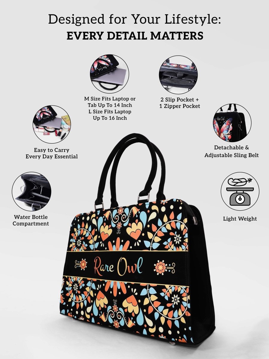 Reflective Charm Customized Tote Bag for Women | Rare Canvas