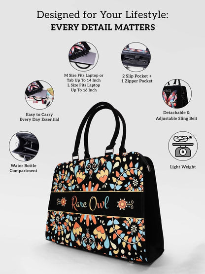 Reflective Charm Customized Tote Bag for Women | Rare Canvas