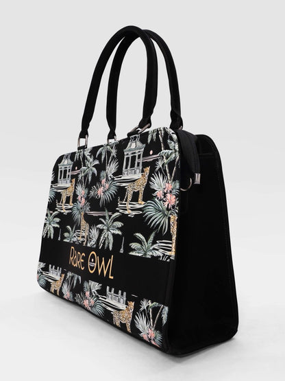 Safari Bliss Customized Tote Bag for Women | Rare Canvas