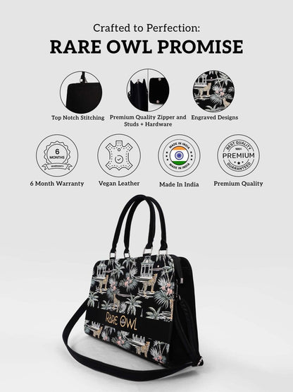 Safari Bliss Customized Tote Bag for Women | Rare Canvas