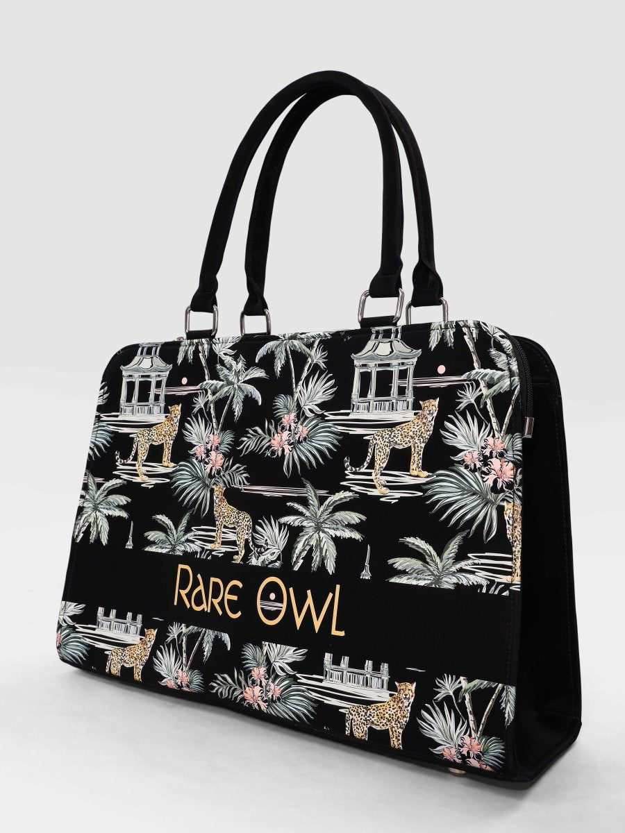 Safari Bliss Customized Tote Bag for Women | Rare Canvas