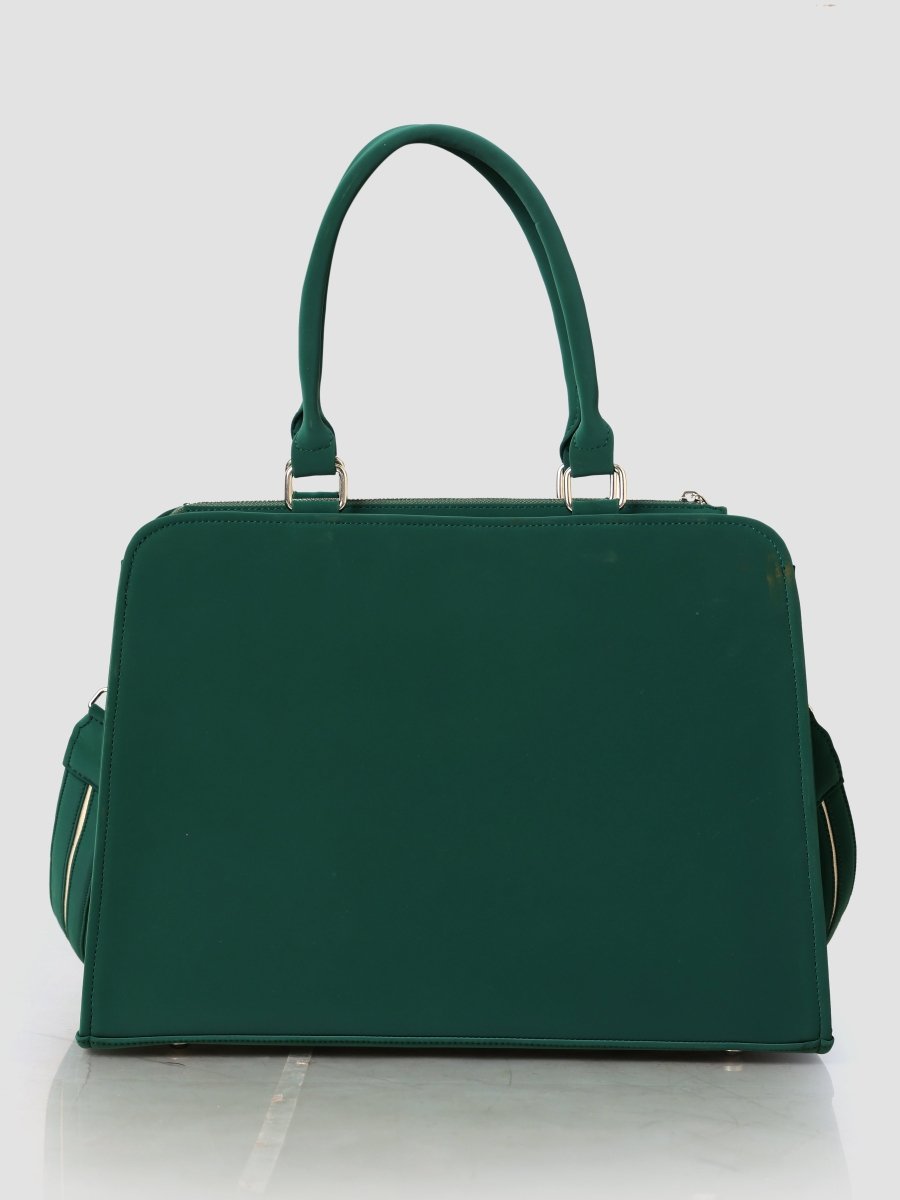 Verdant Grace Customized Embroidery Tote Bag