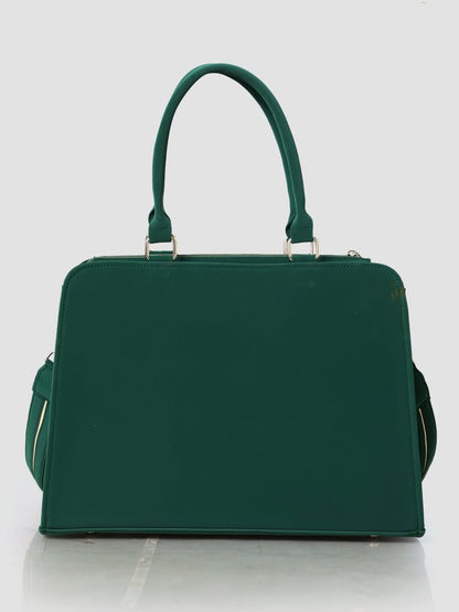 Verdant Grace Customized Embroidery Tote Bag