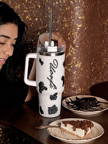 Wild Sip Handmade Rhinestone Customized Tumbler